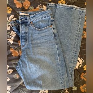 Levi Wedgie straight jeans